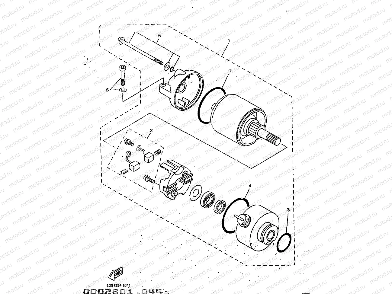 STARTING MOTOR