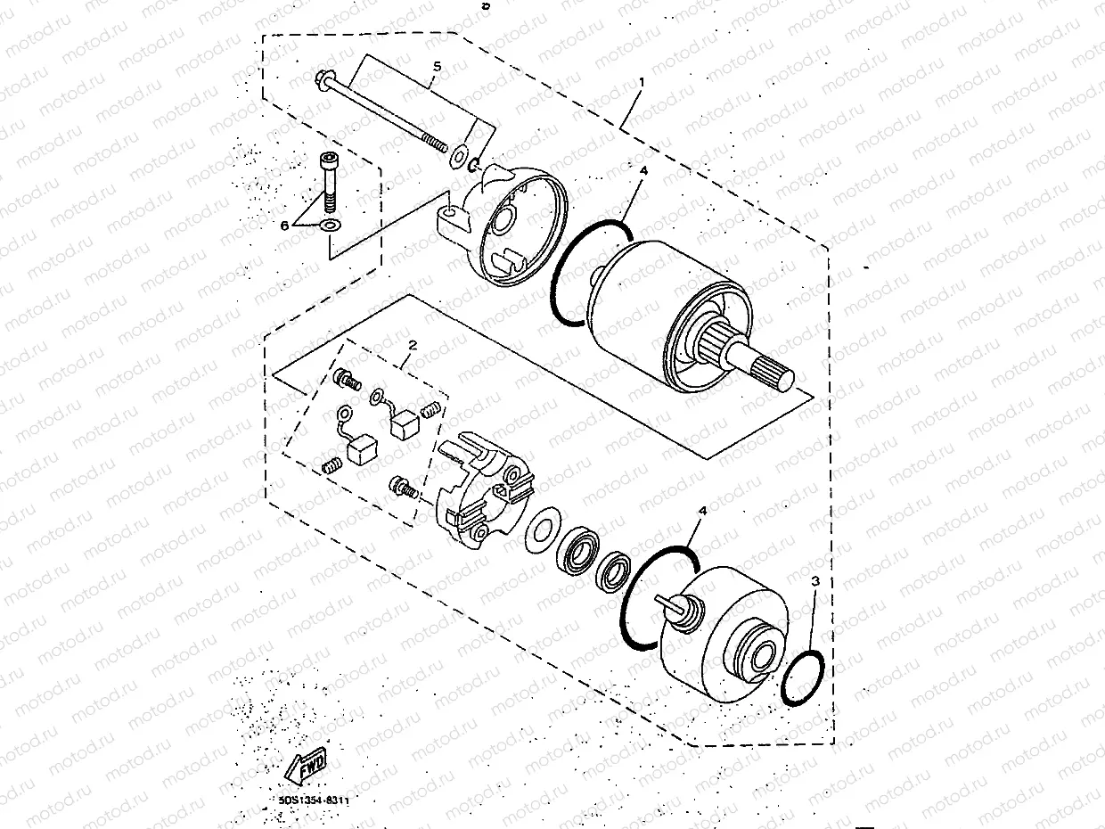 STARTING MOTOR