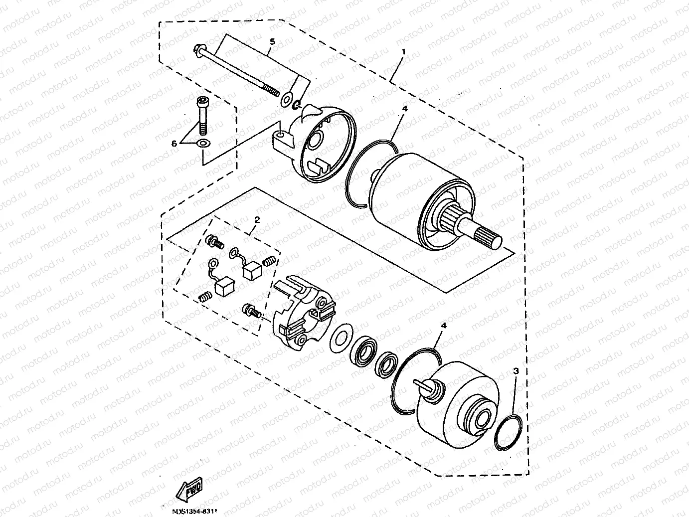 STARTING MOTOR