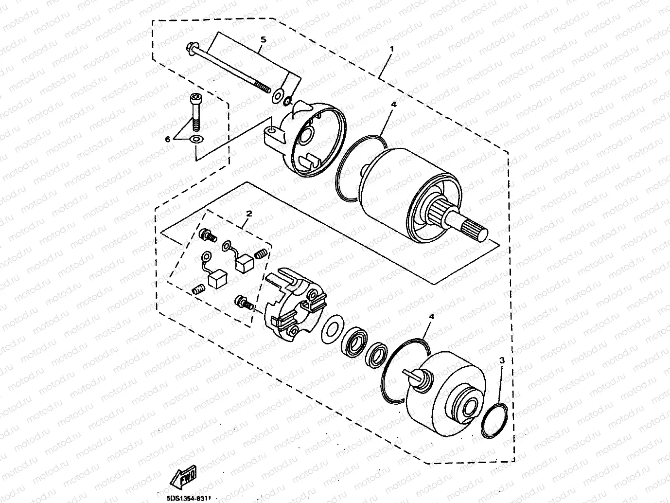 STARTING MOTOR