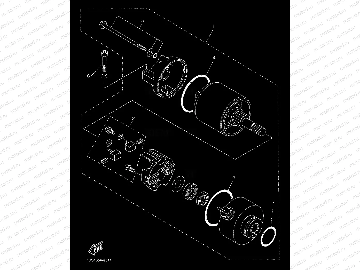 STARTING MOTOR