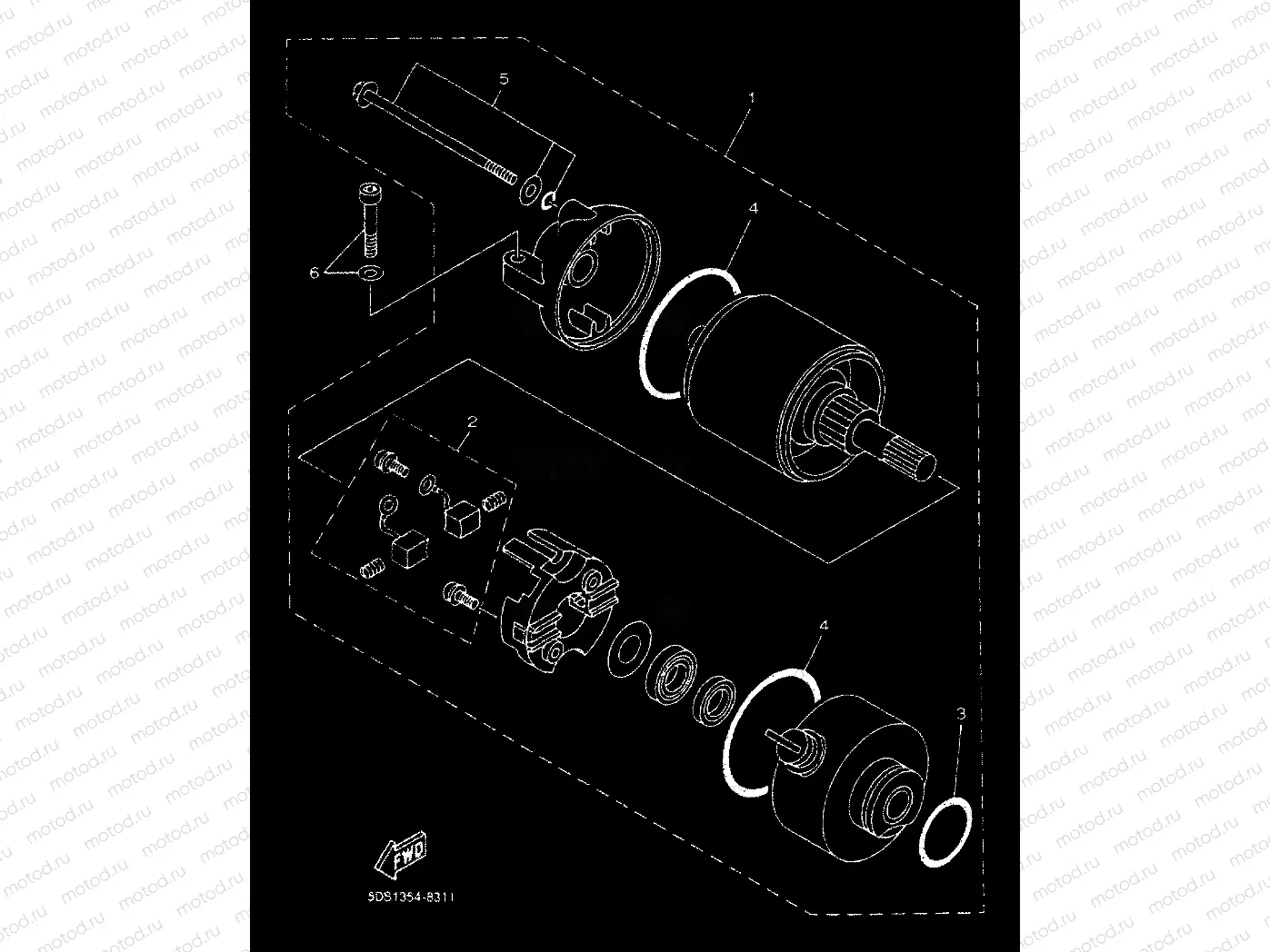 STARTING MOTOR