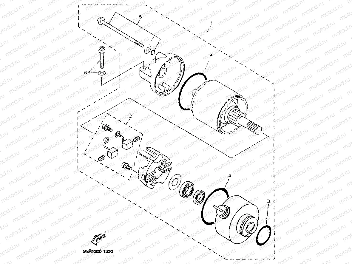 STARTING MOTOR