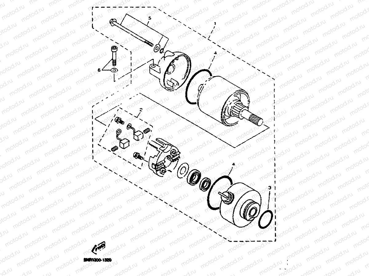 STARTING MOTOR
