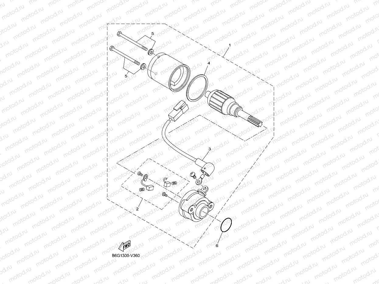 STARTING MOTOR