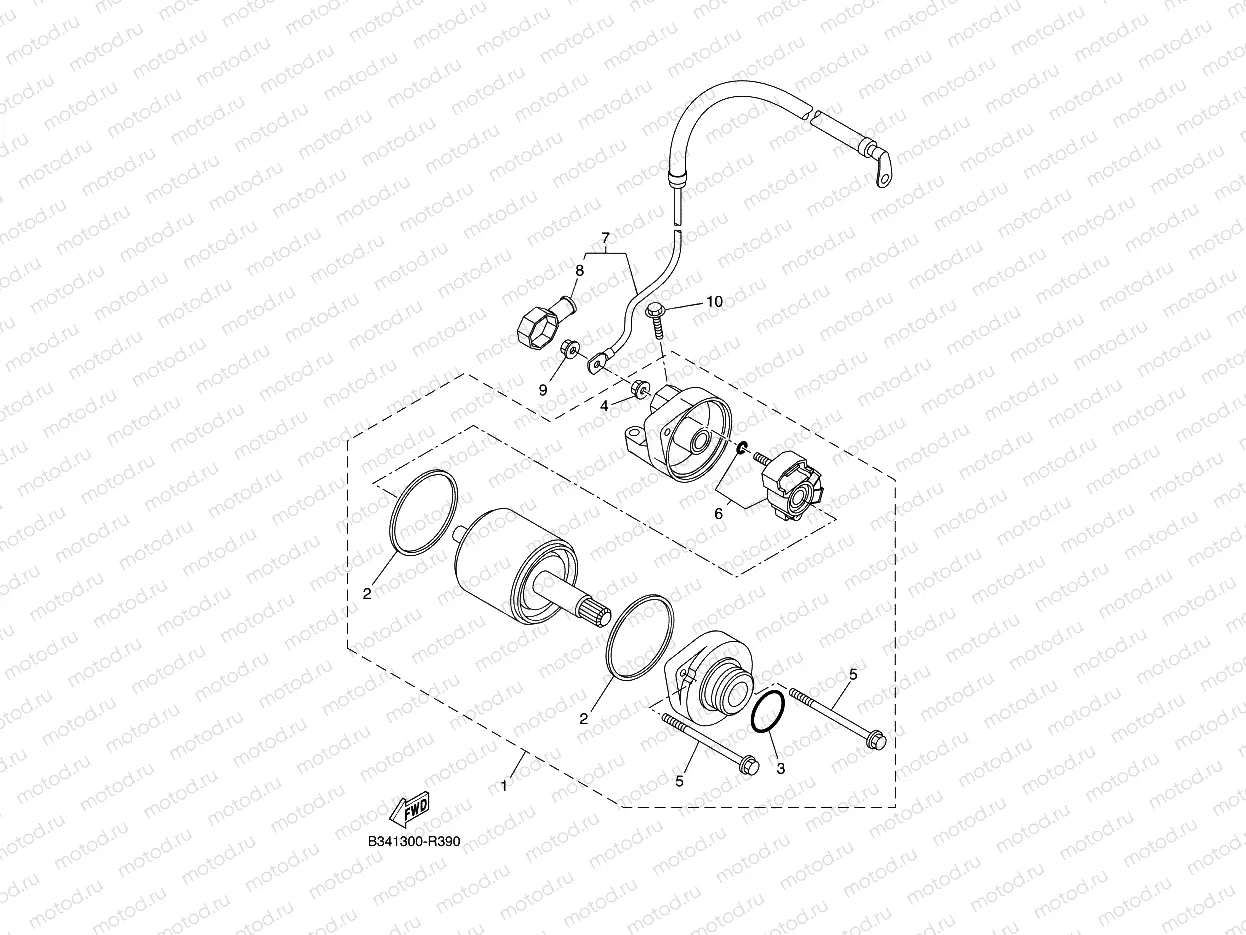 STARTING MOTOR