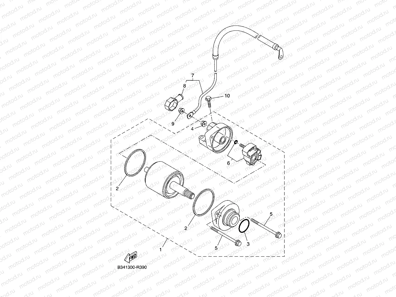 STARTING MOTOR