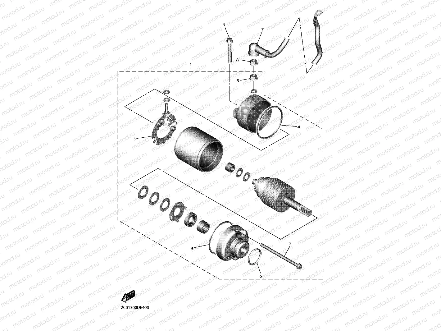 STARTING MOTOR