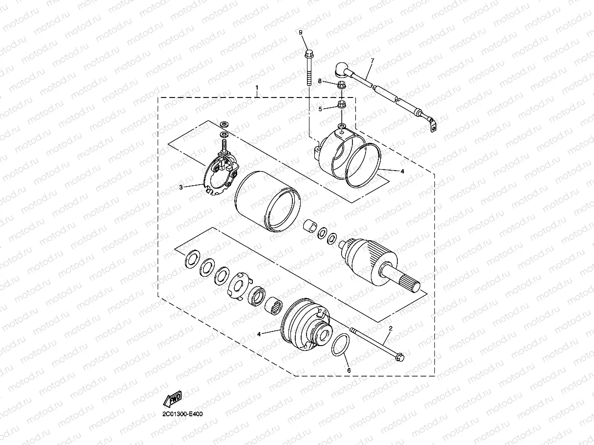 STARTING MOTOR