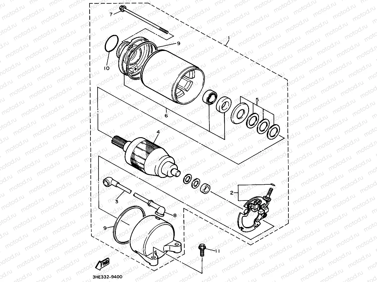 STARTING MOTOR