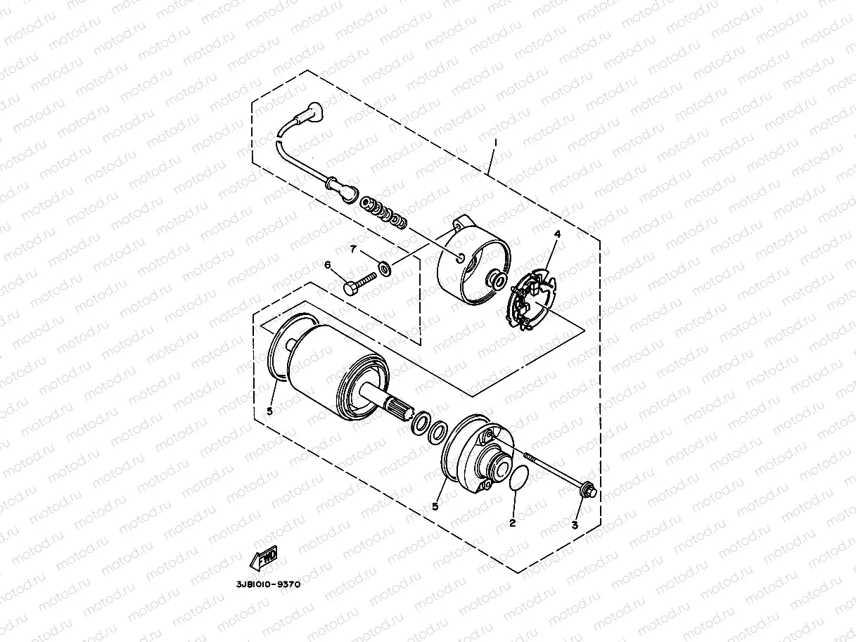 STARTING MOTOR