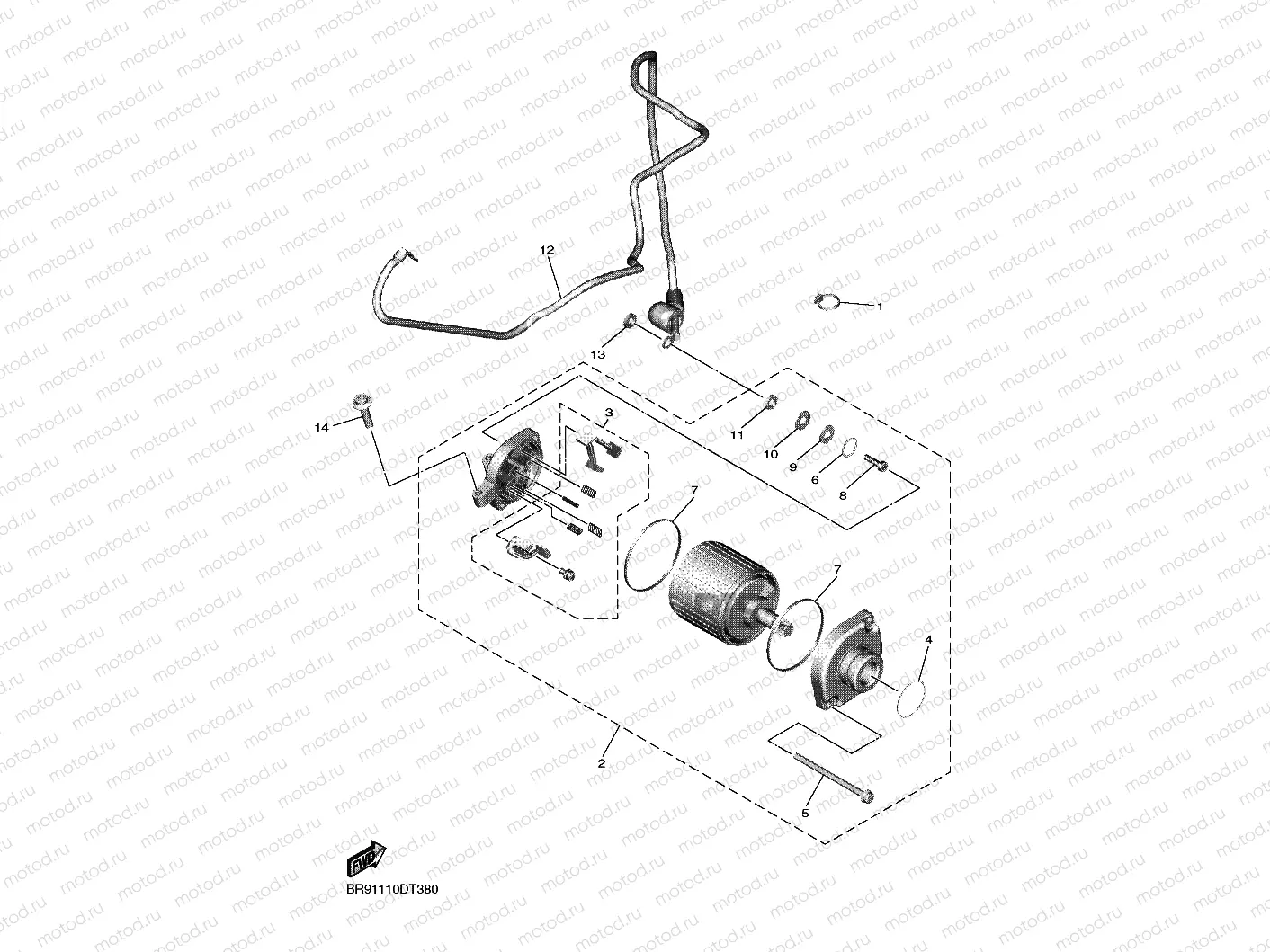 STARTING MOTOR