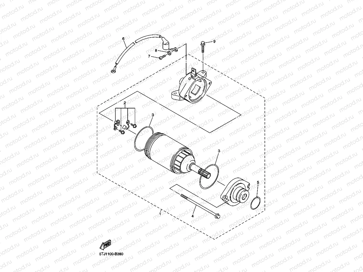 STARTING MOTOR