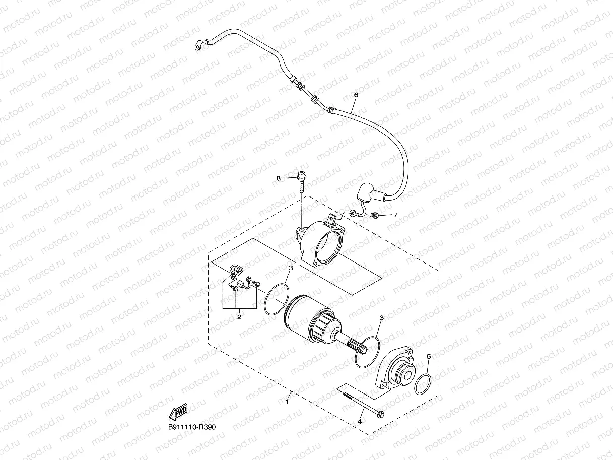 STARTING MOTOR