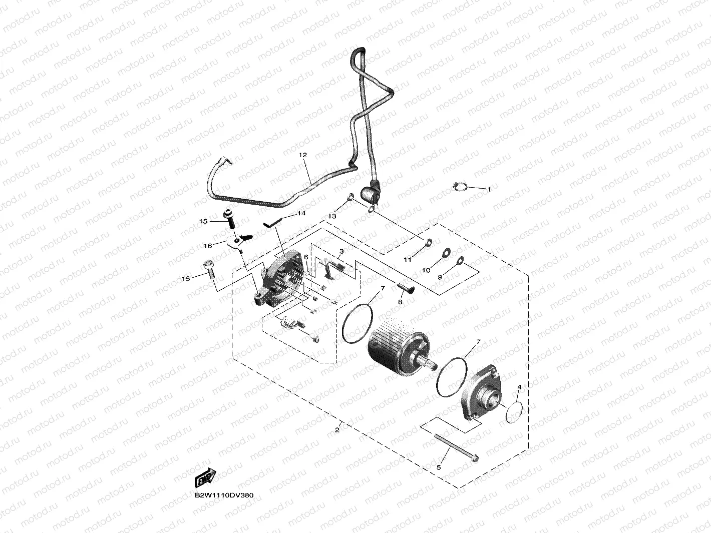 STARTING MOTOR