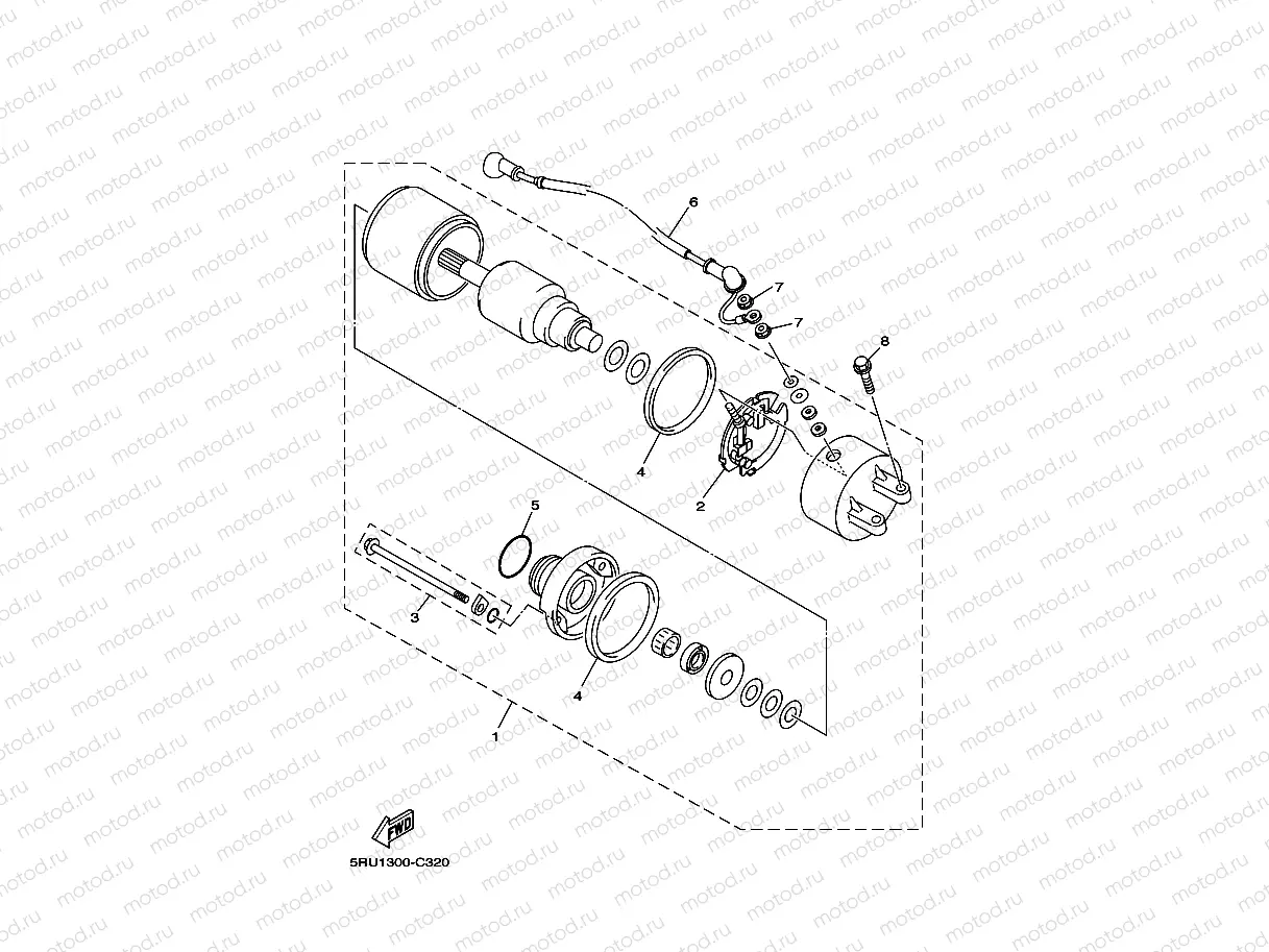 STARTING MOTOR