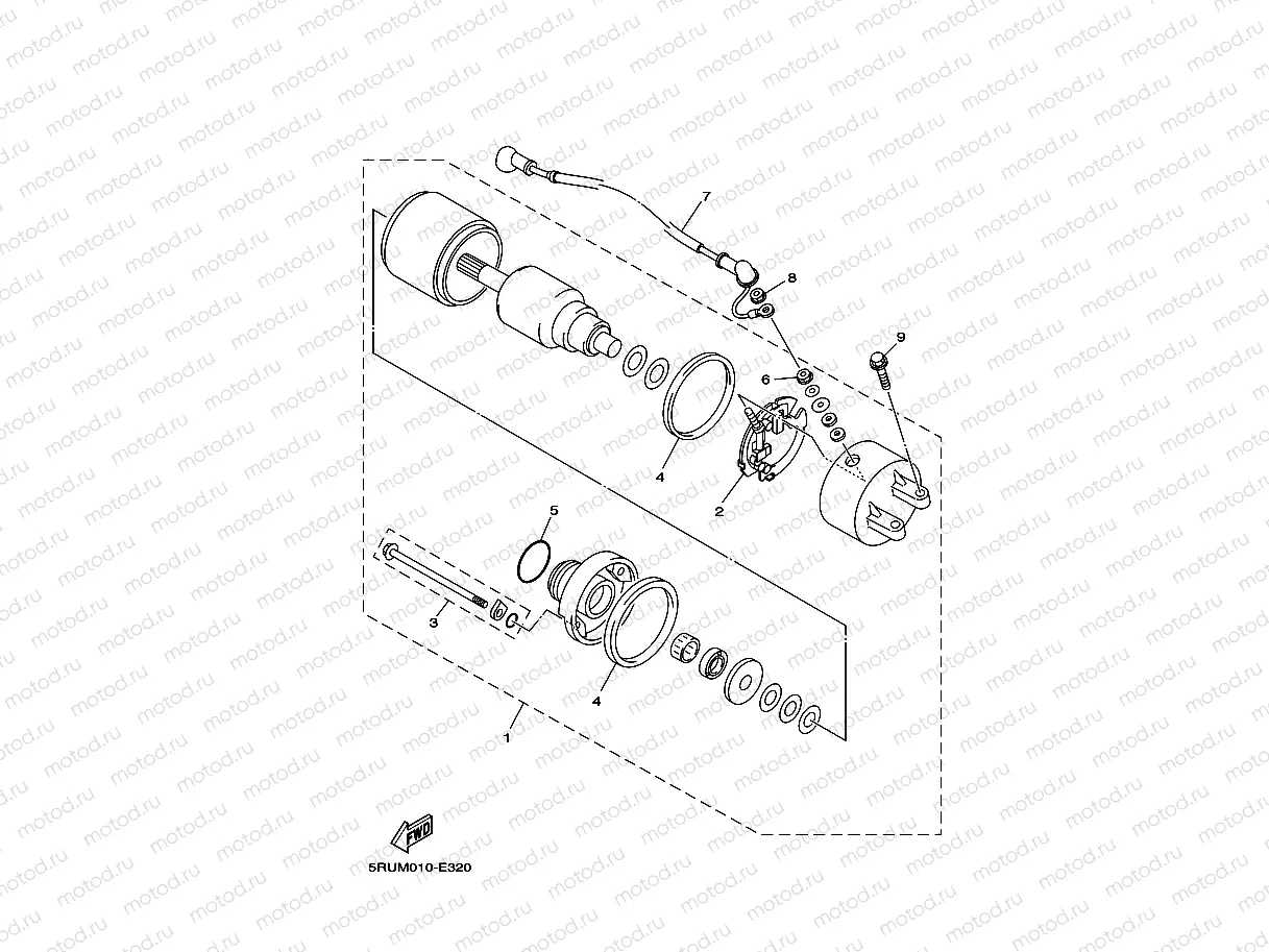 STARTING MOTOR