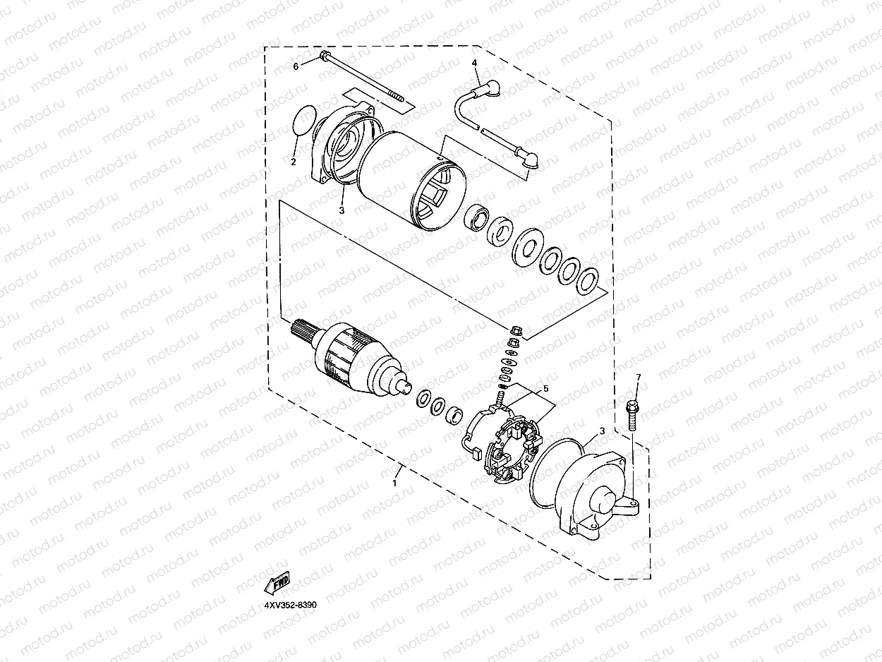 STARTING MOTOR
