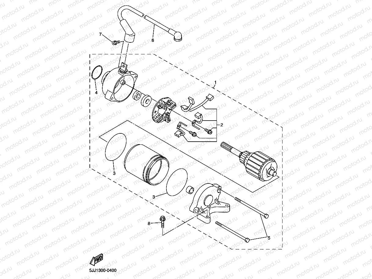 STARTING MOTOR