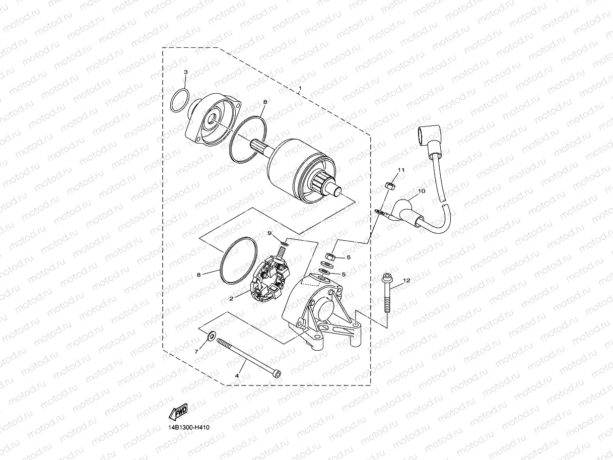 STARTING MOTOR