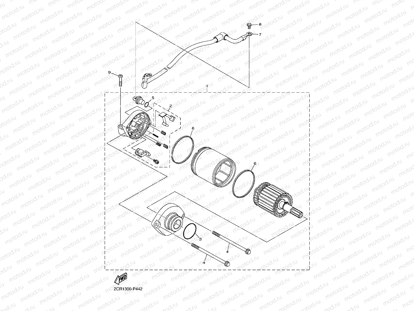 STARTING MOTOR