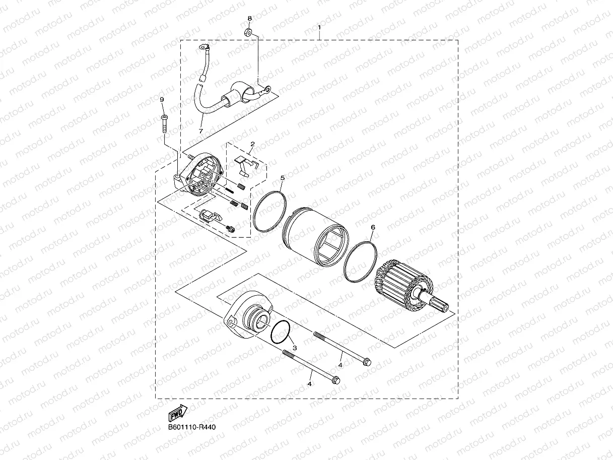 STARTING MOTOR