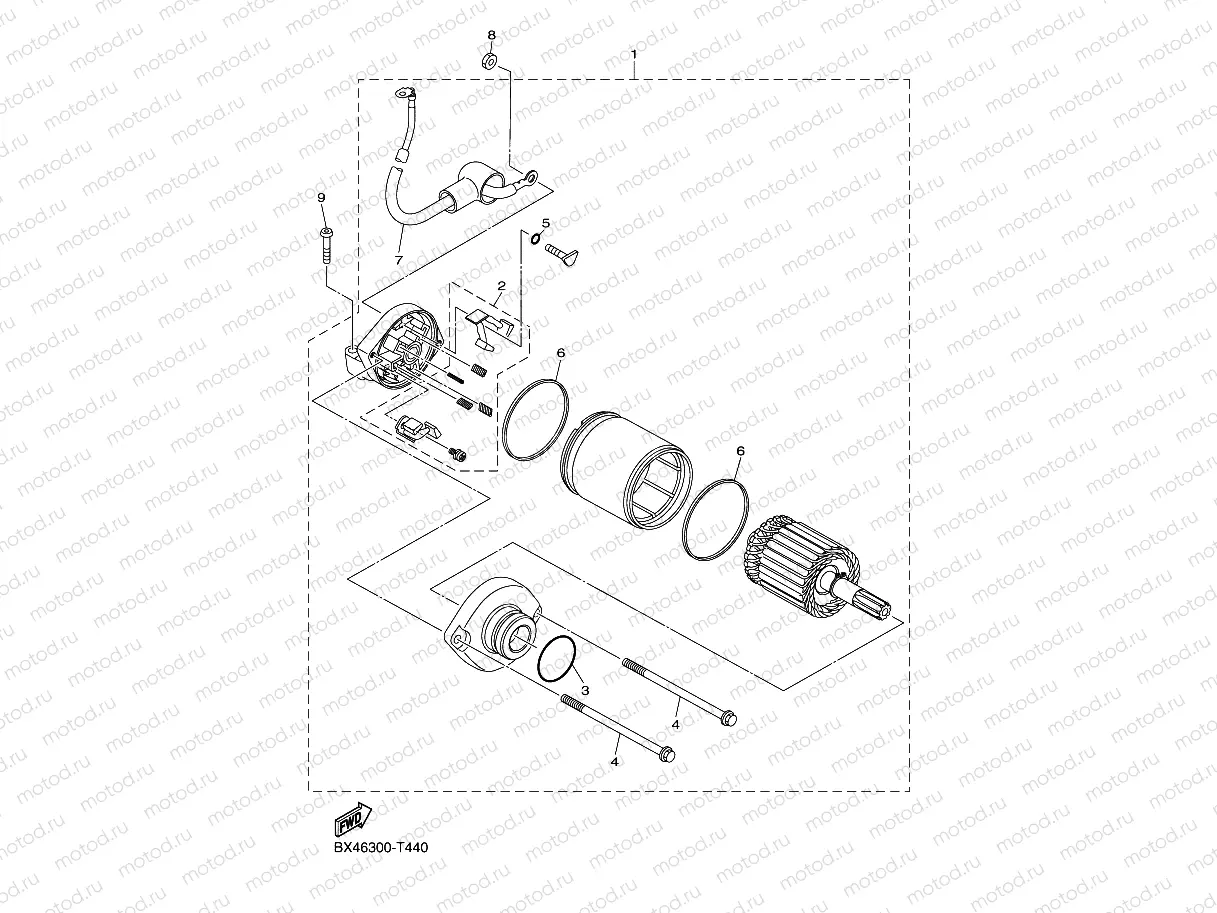 STARTING MOTOR
