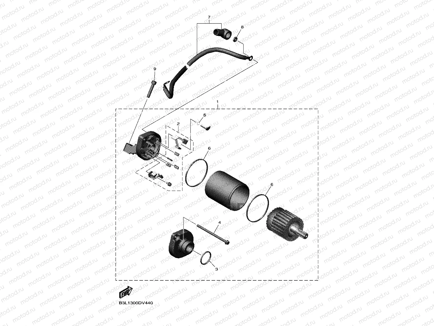 STARTING MOTOR