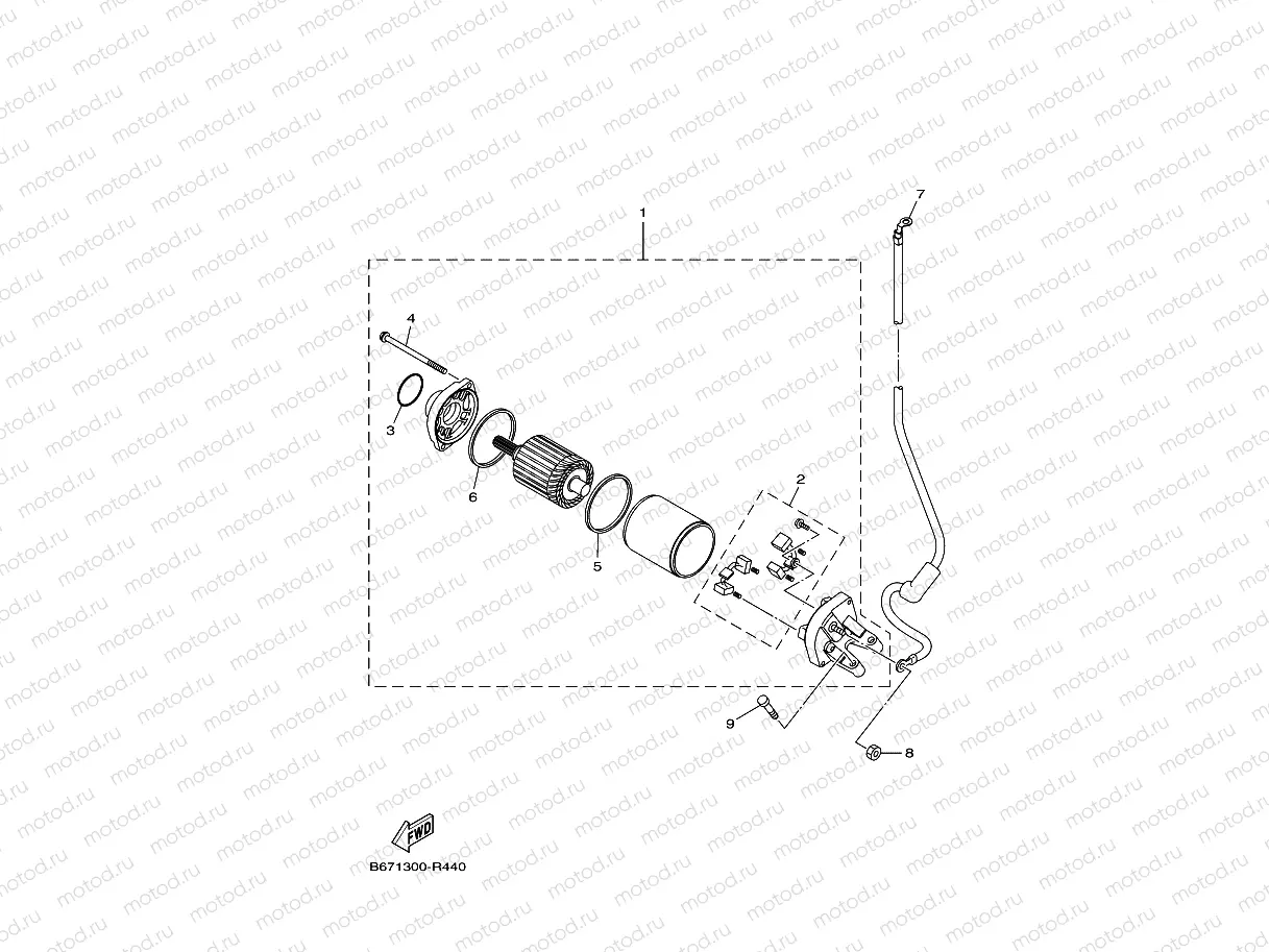 STARTING MOTOR
