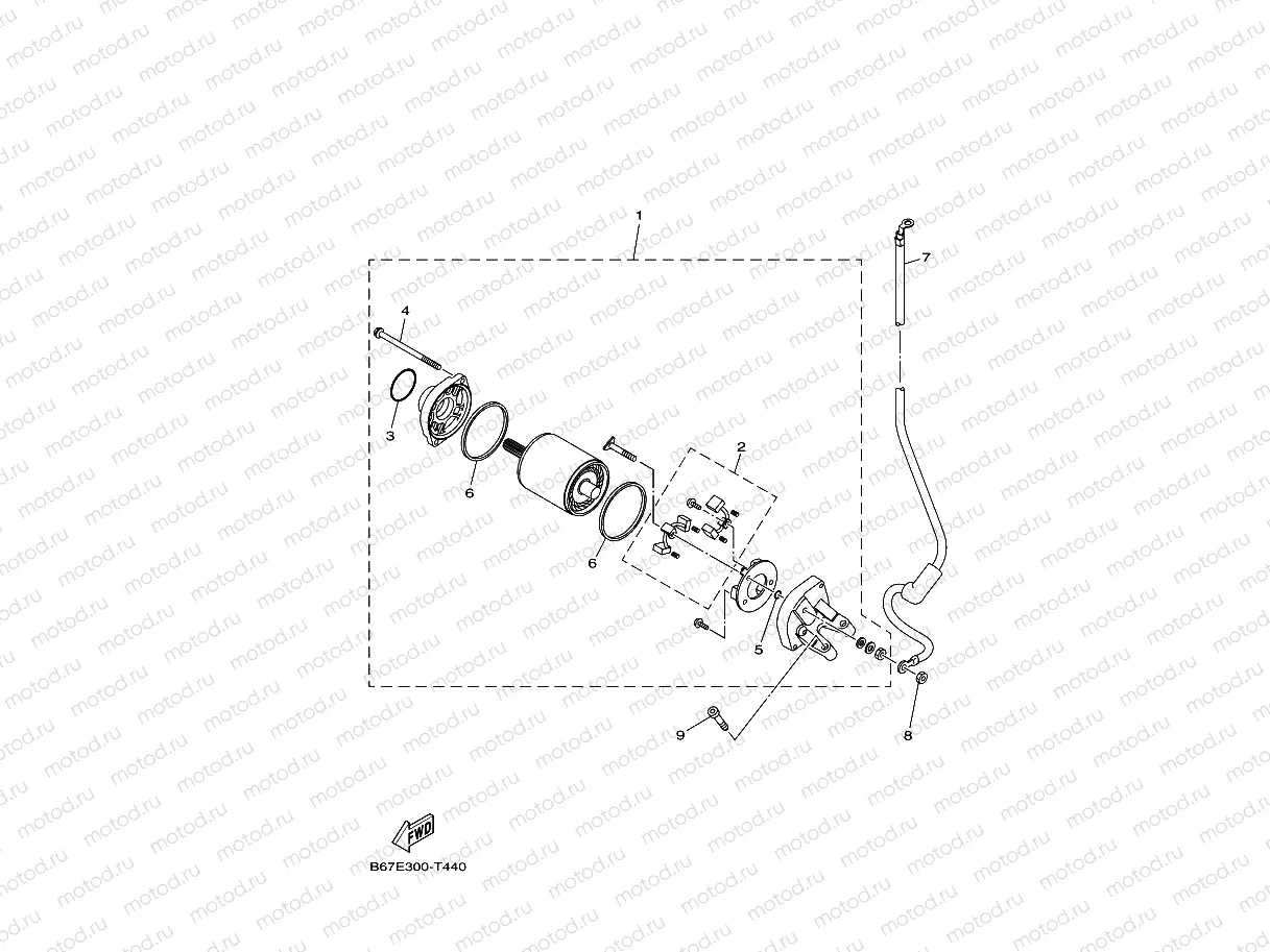 STARTING MOTOR