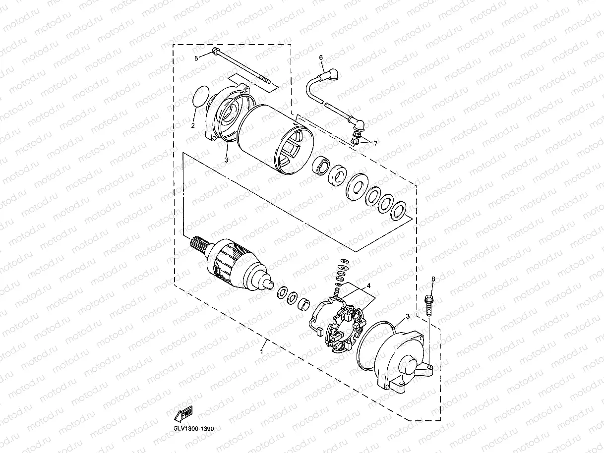 STARTING MOTOR