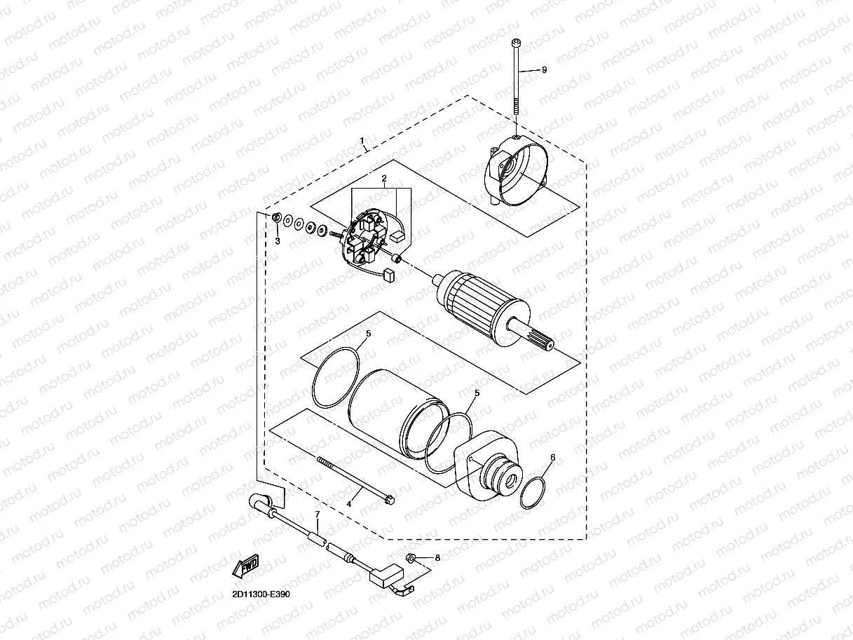 STARTING MOTOR
