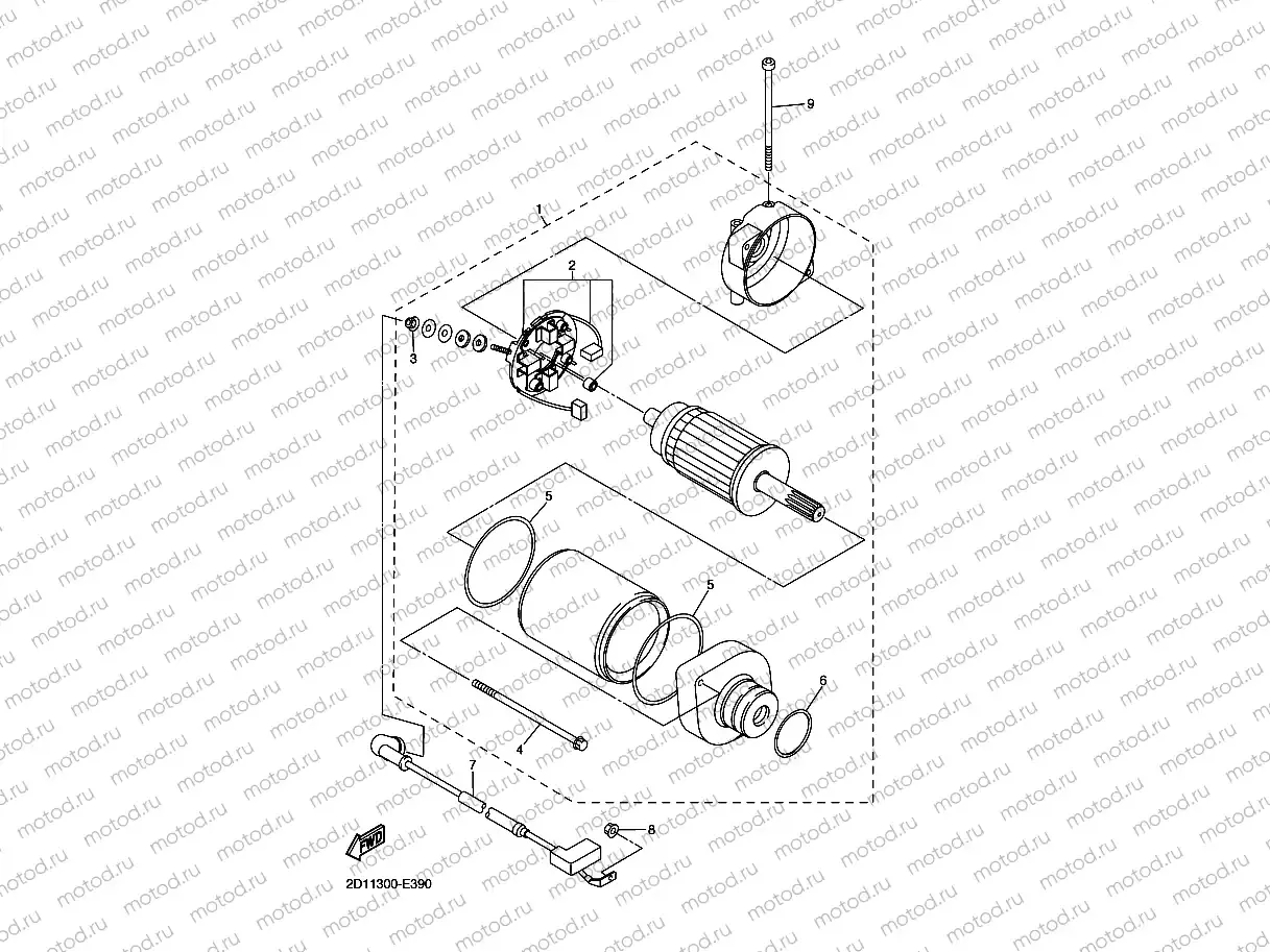 STARTING MOTOR