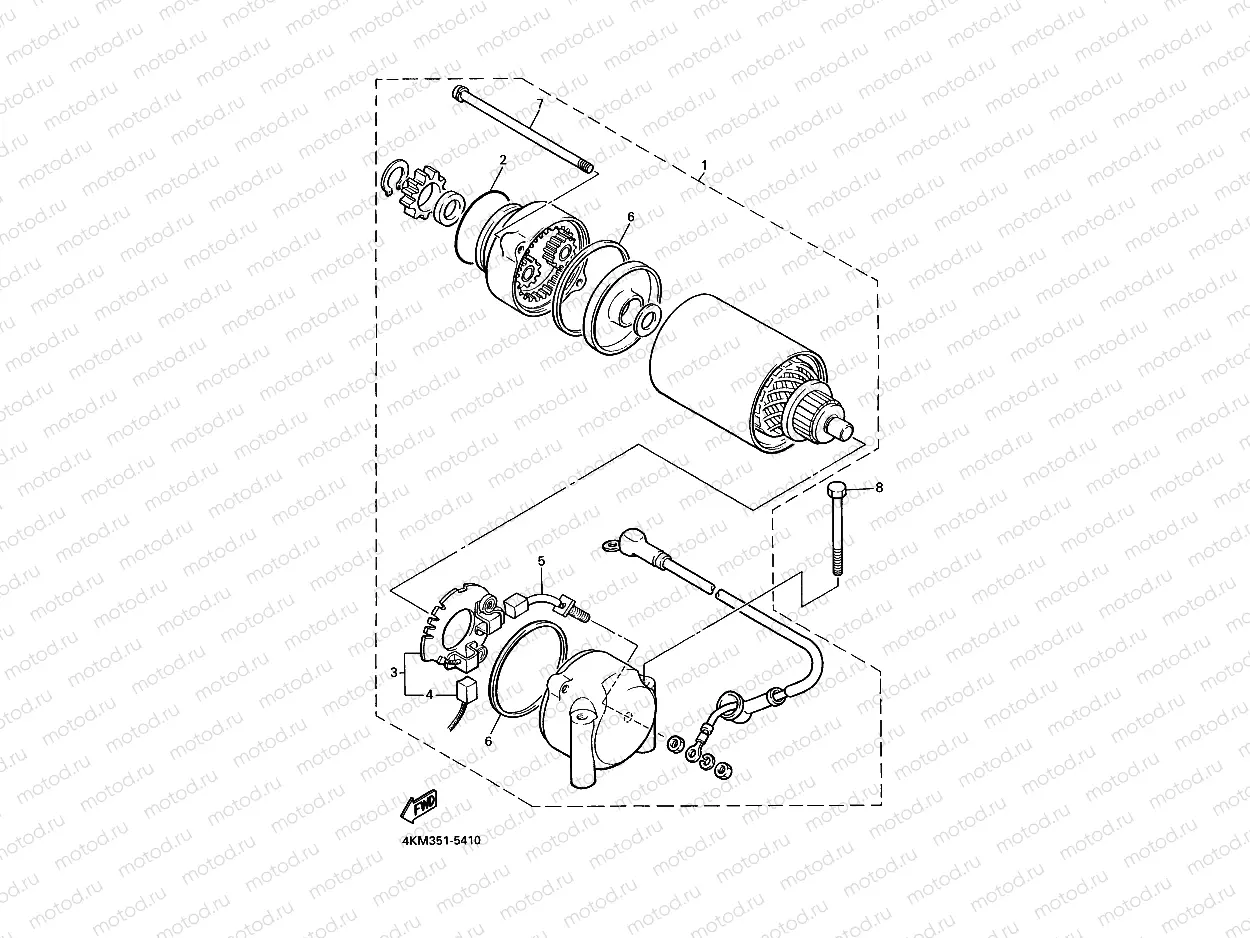 STARTING MOTOR