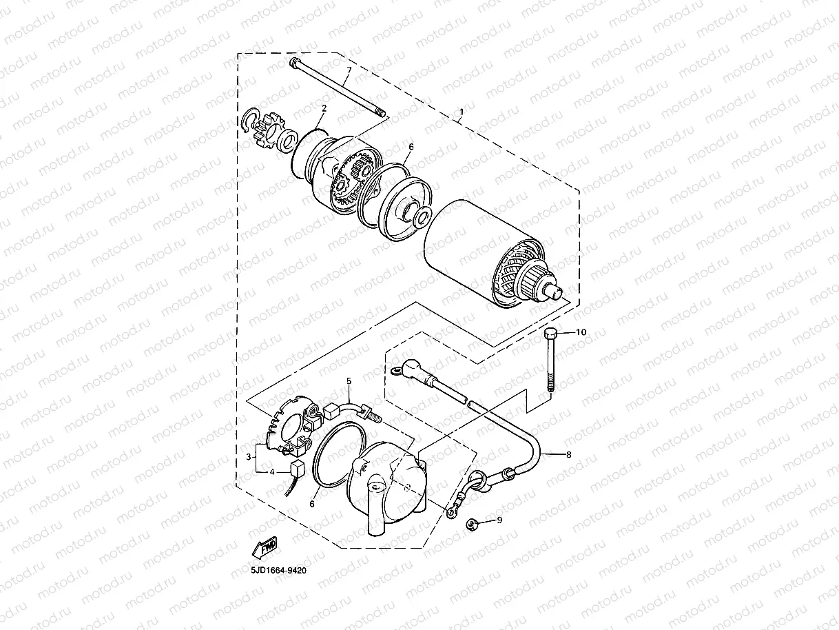 STARTING MOTOR