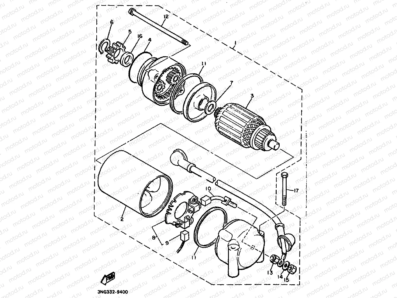 STARTING MOTOR