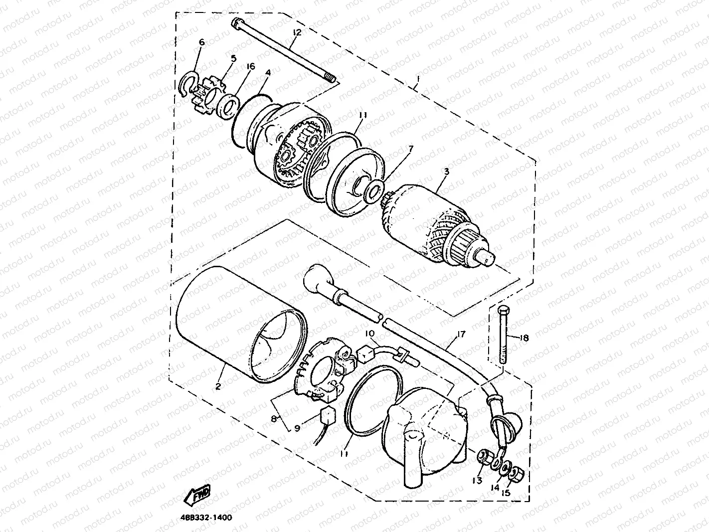 STARTING MOTOR