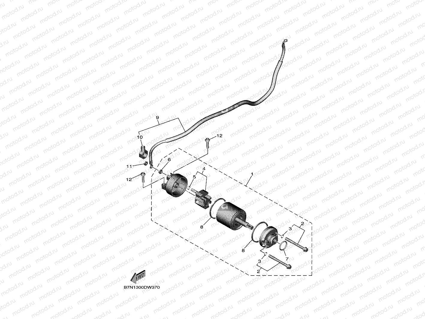 STARTING MOTOR