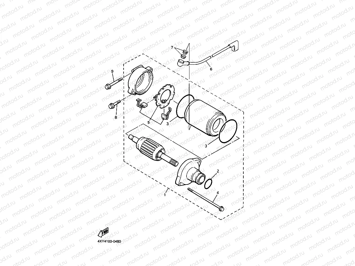 STARTING MOTOR