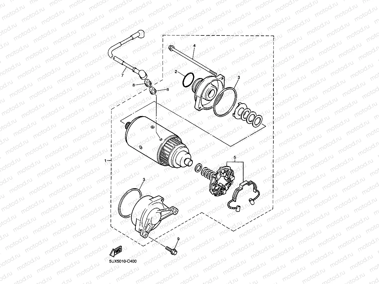 STARTING MOTOR