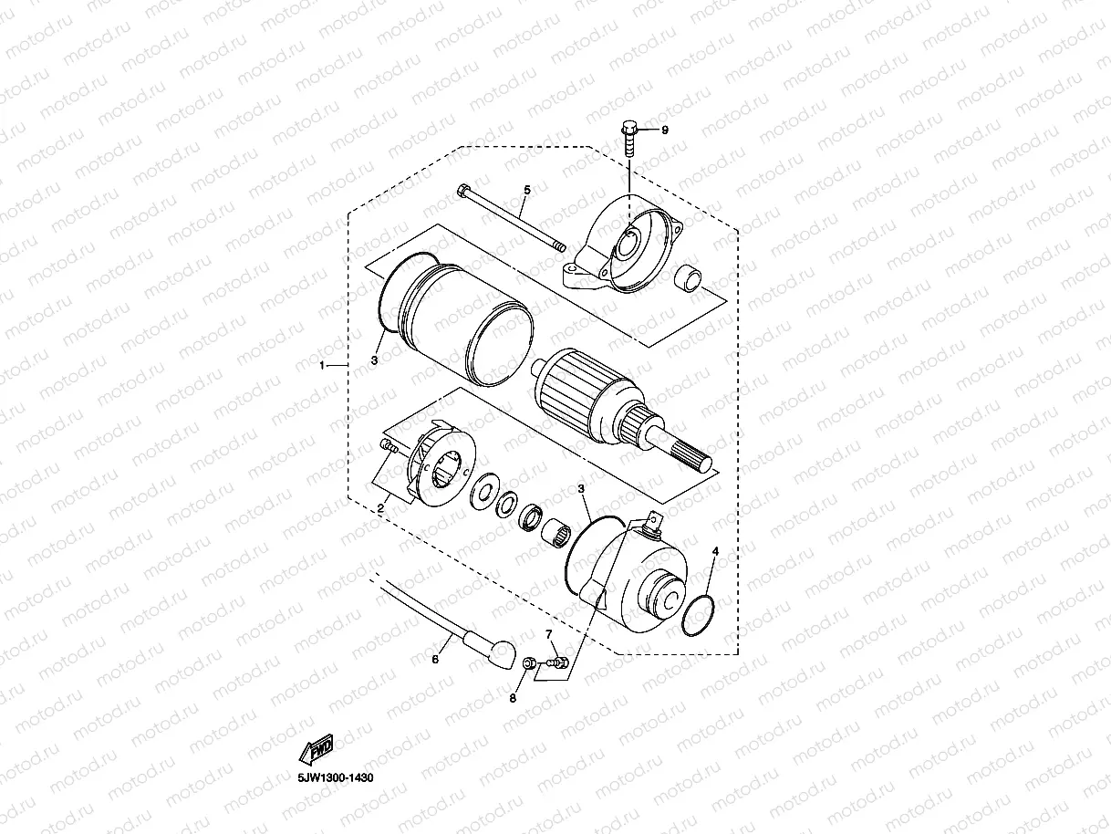 STARTING MOTOR