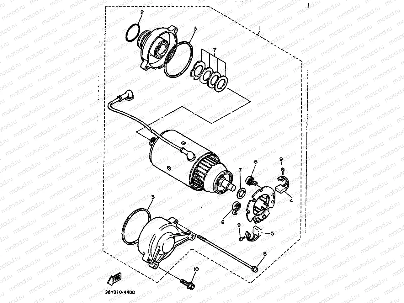 STARTING MOTOR