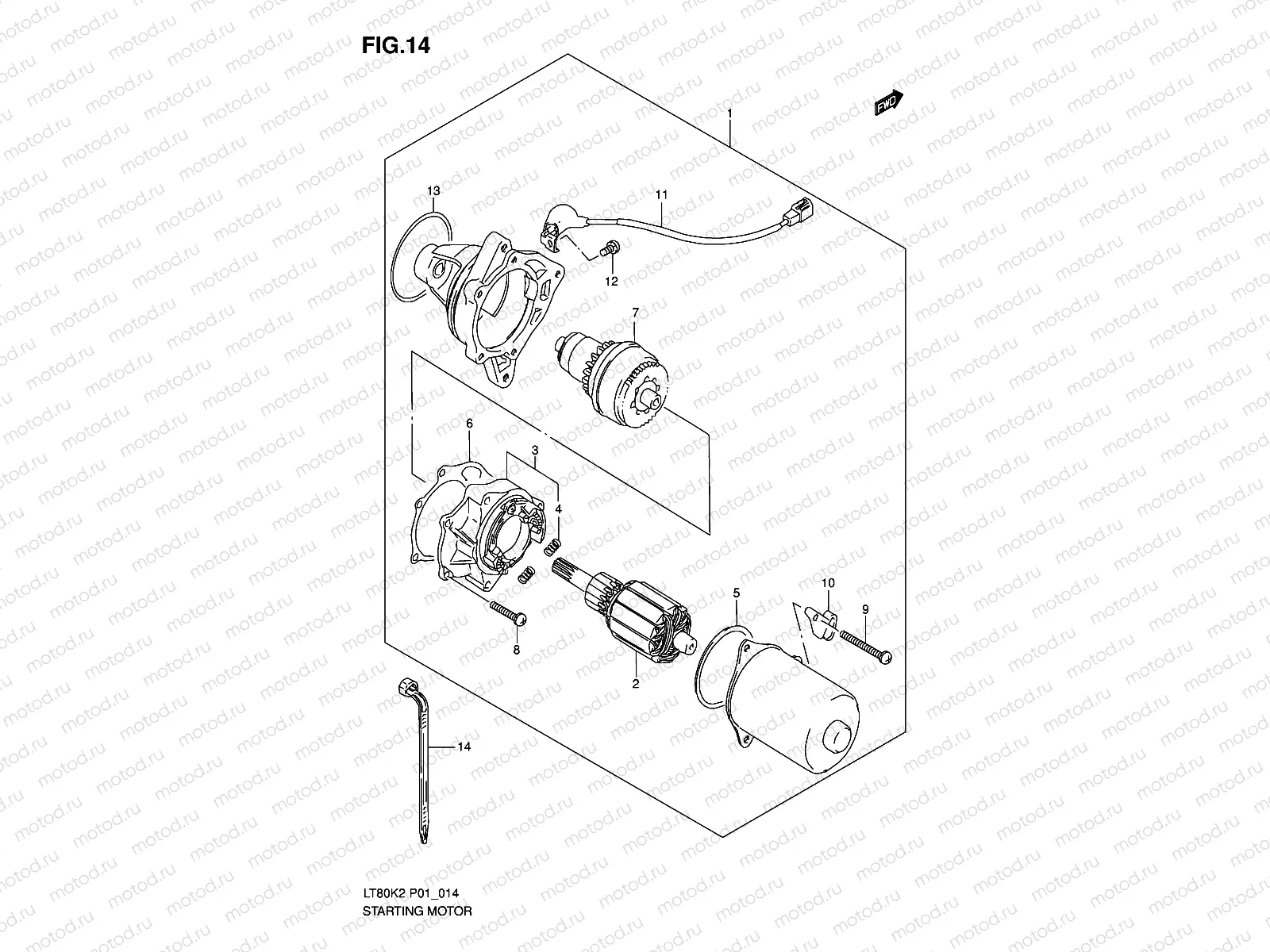 STARTING MOTOR