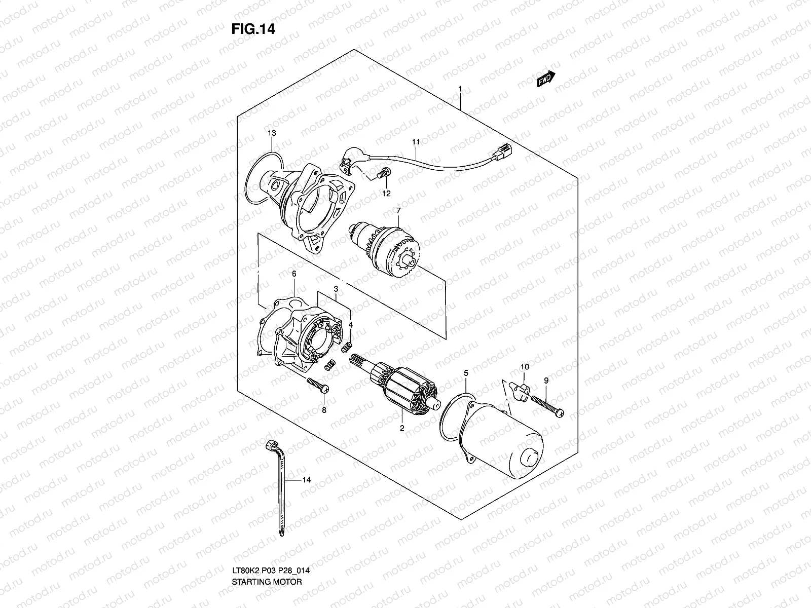 STARTING MOTOR