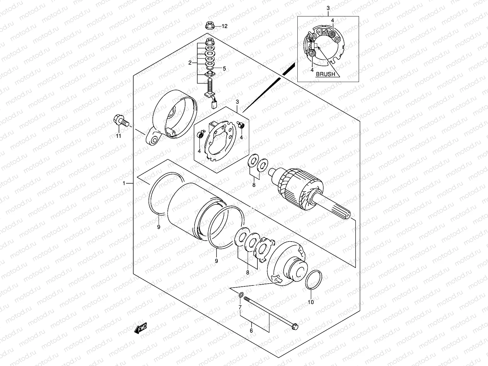 STARTING MOTOR