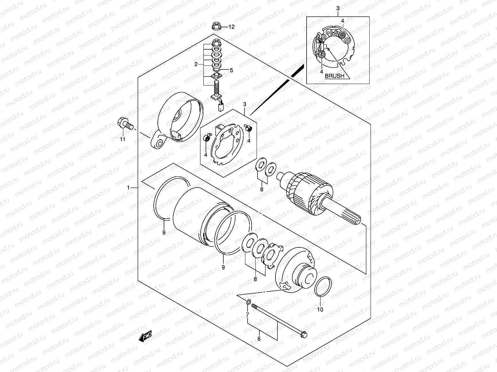 STARTING MOTOR
