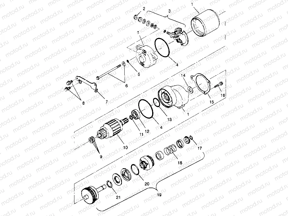 STARTING MOTOR  4X4 400L W948140 (4926772677D004) | STARTING MOTOR  4X4 400L W948140 (4926772677D004)