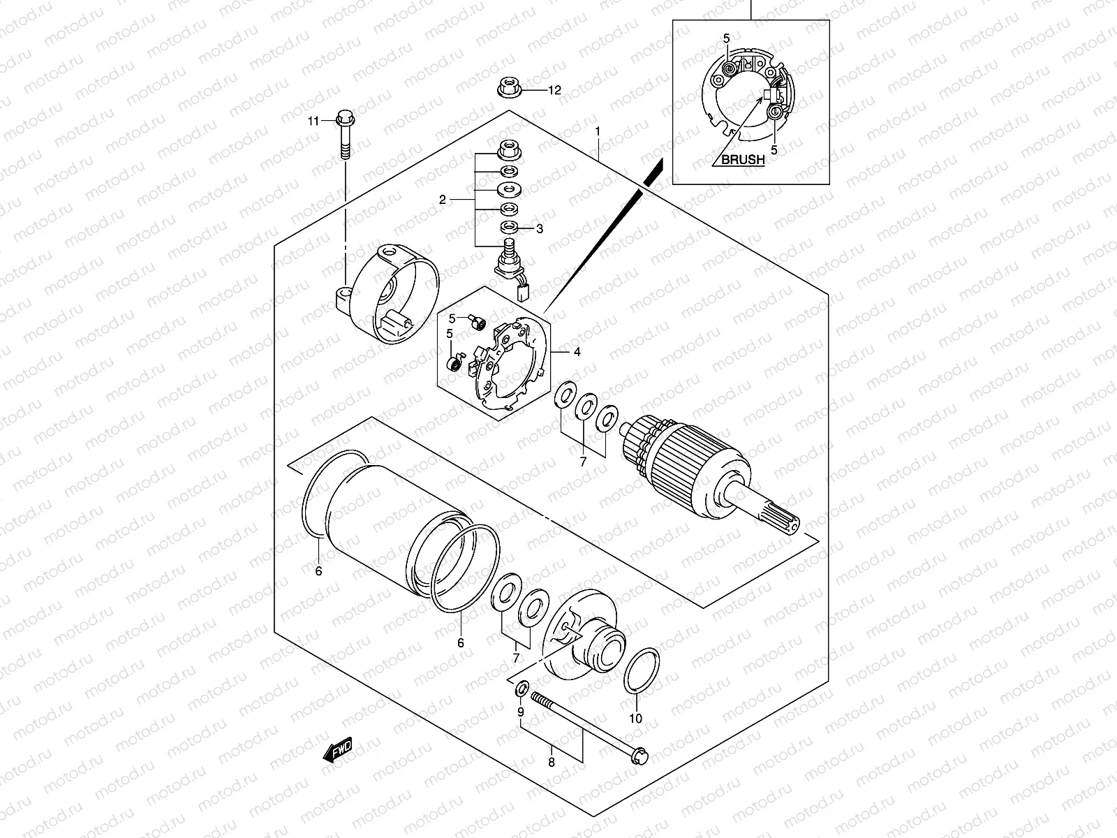 STARTING MOTOR