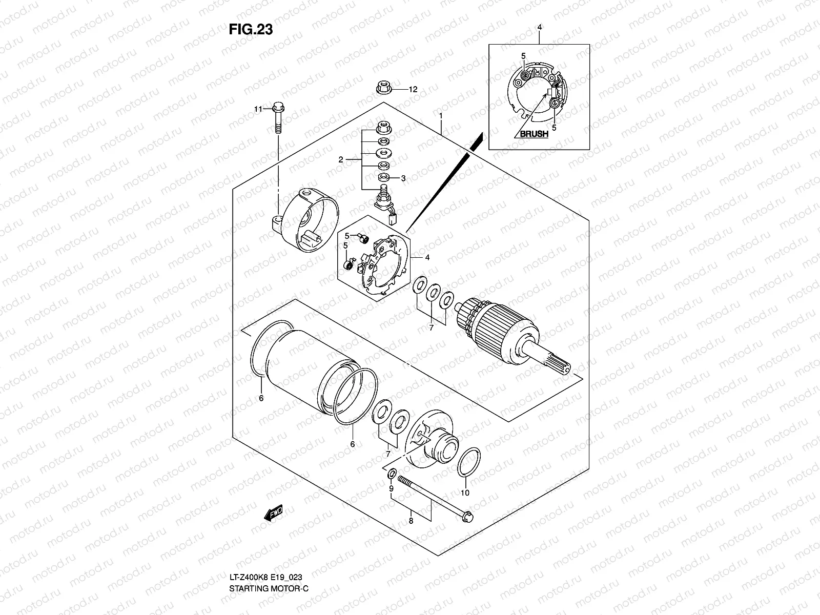 STARTING MOTOR