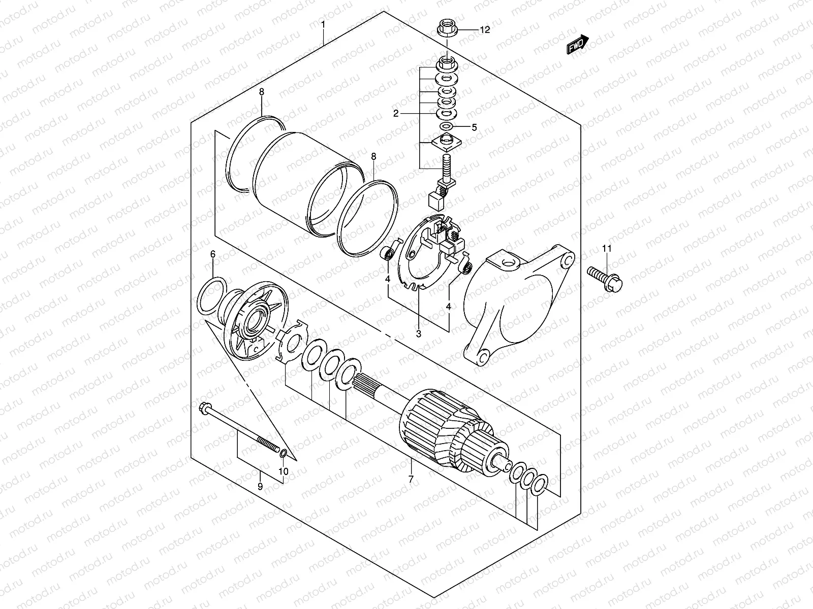 STARTING MOTOR